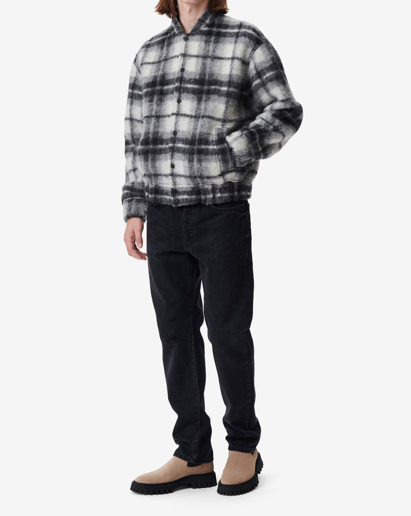 Blouson À Carreaux Mahiana - Mixed Light Grey