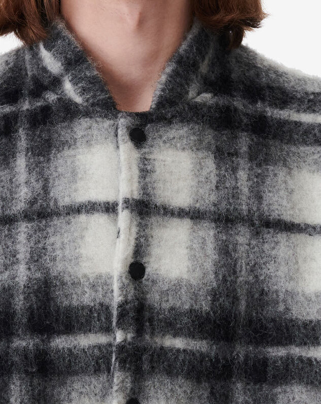 Blouson À Carreaux Mahiana - Mixed Light Grey