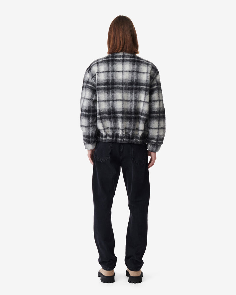 Blouson À Carreaux Mahiana - Mixed Light Grey