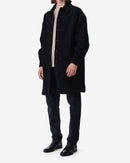 Manteau Forme Surchemise Sevend - Black