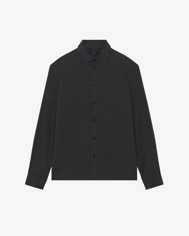 Chemise Slim Fit En Coton Venus - Mixed Grey