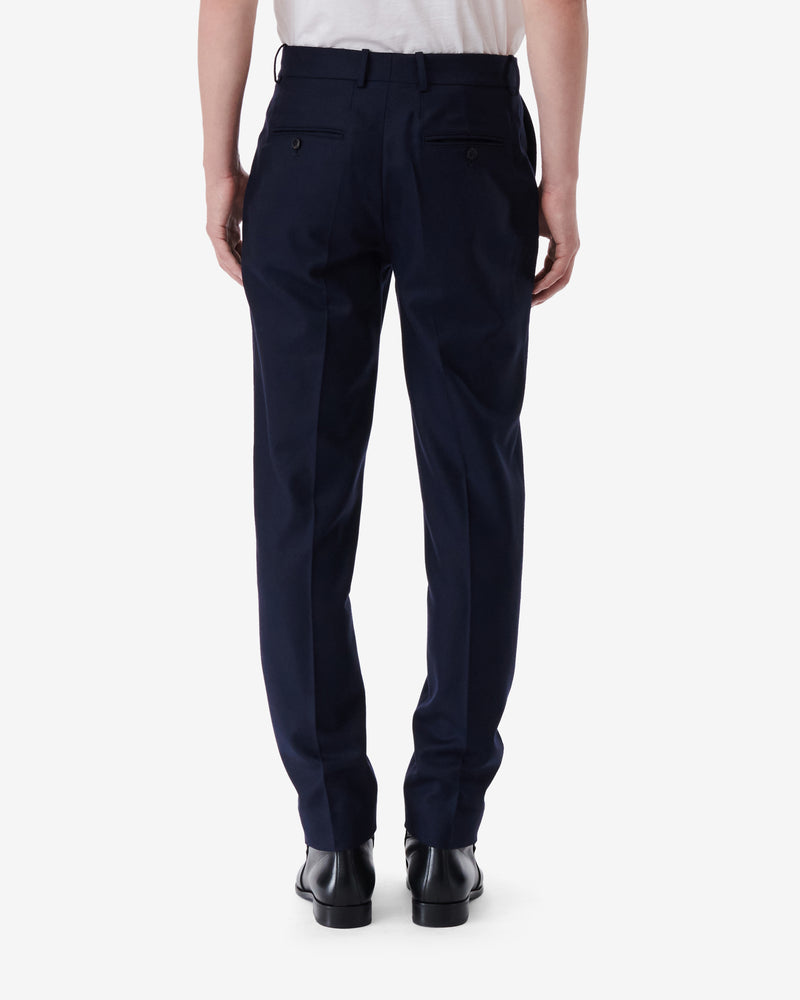 Pantalon Chino En Laine Jordy - Navy