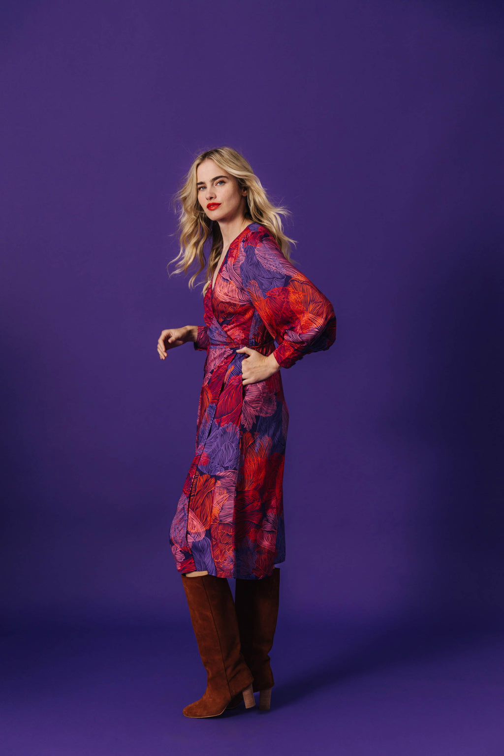 ROBE MARLA TULIPES