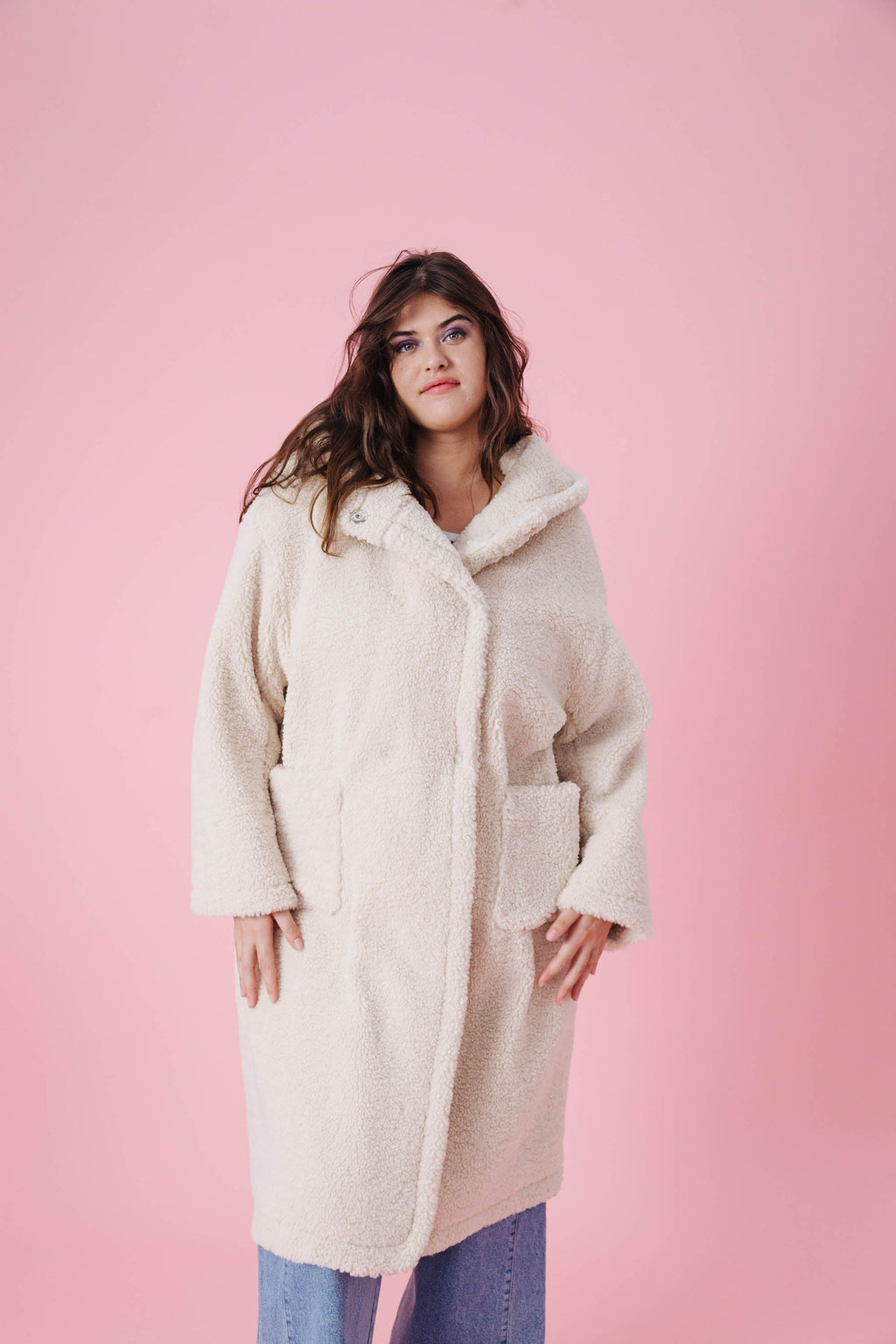 Cappotto Ninon - Peluche Beige