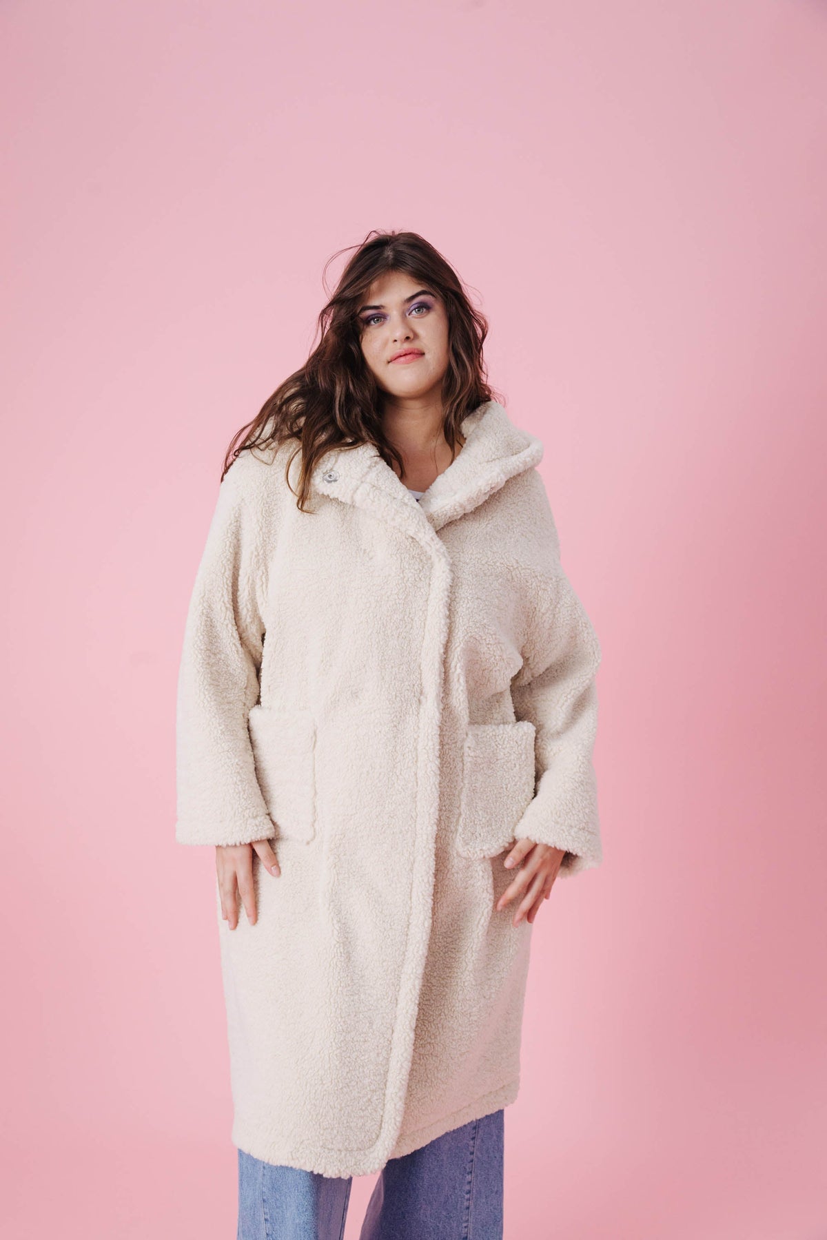 Cappotto Ninon - Peluche Beige