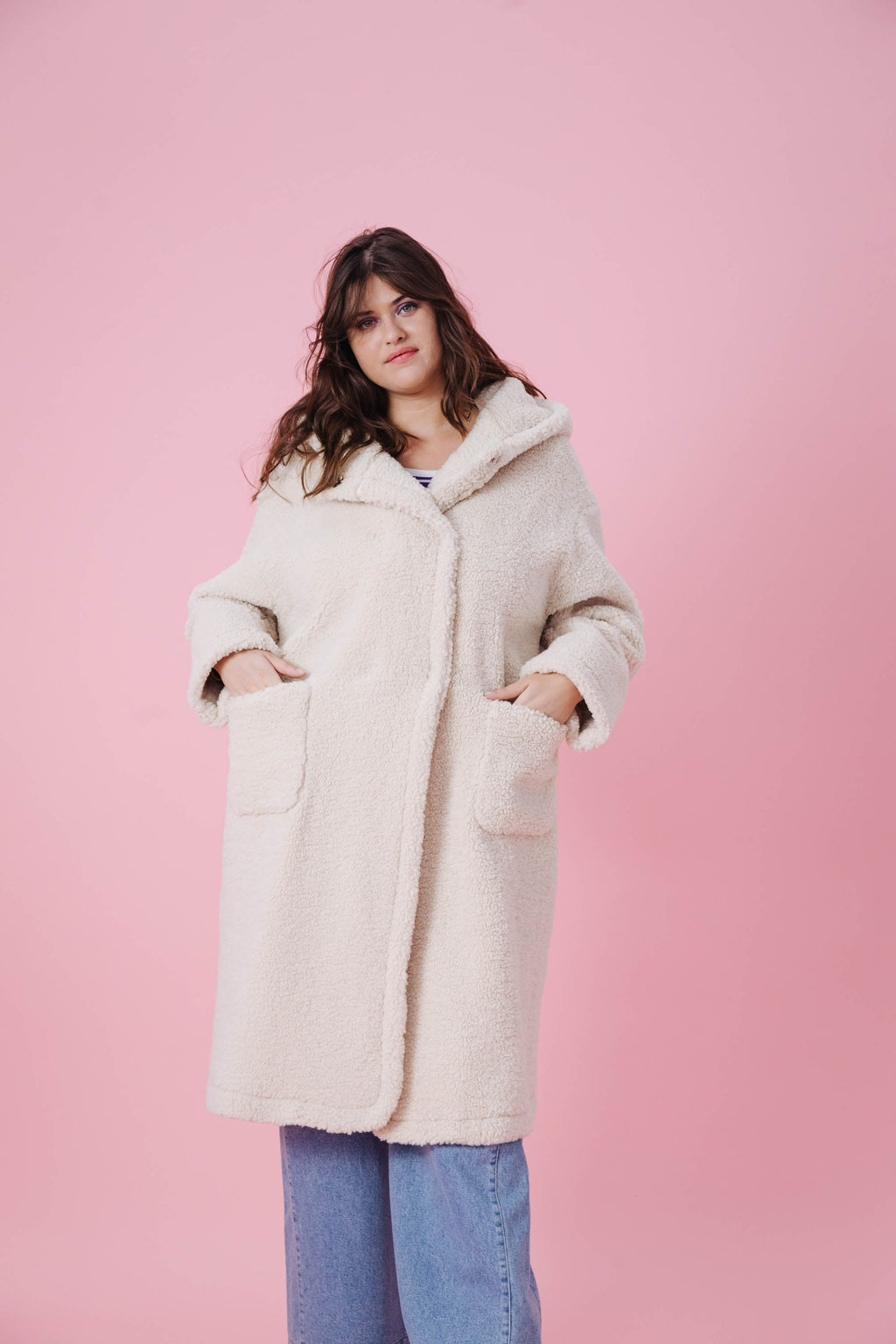 Cappotto Ninon - Peluche Beige