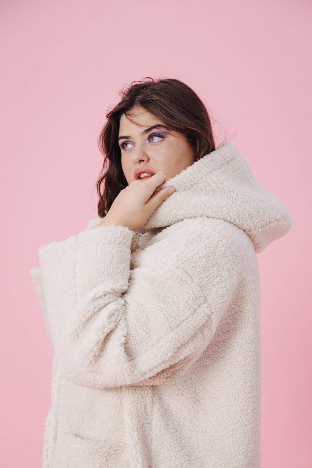 Cappotto Ninon - Peluche Beige