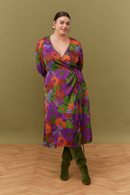 ROBE MARLA AUTUMN BLOSSOM