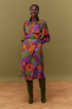 ROBE MARLA AUTUMN BLOSSOM