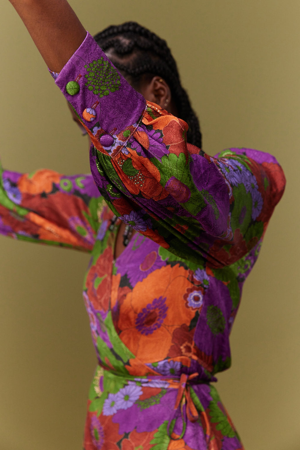 ROBE MARLA AUTUMN BLOSSOM