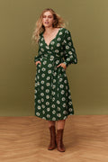 ROBE MARLA GREEN DAISY