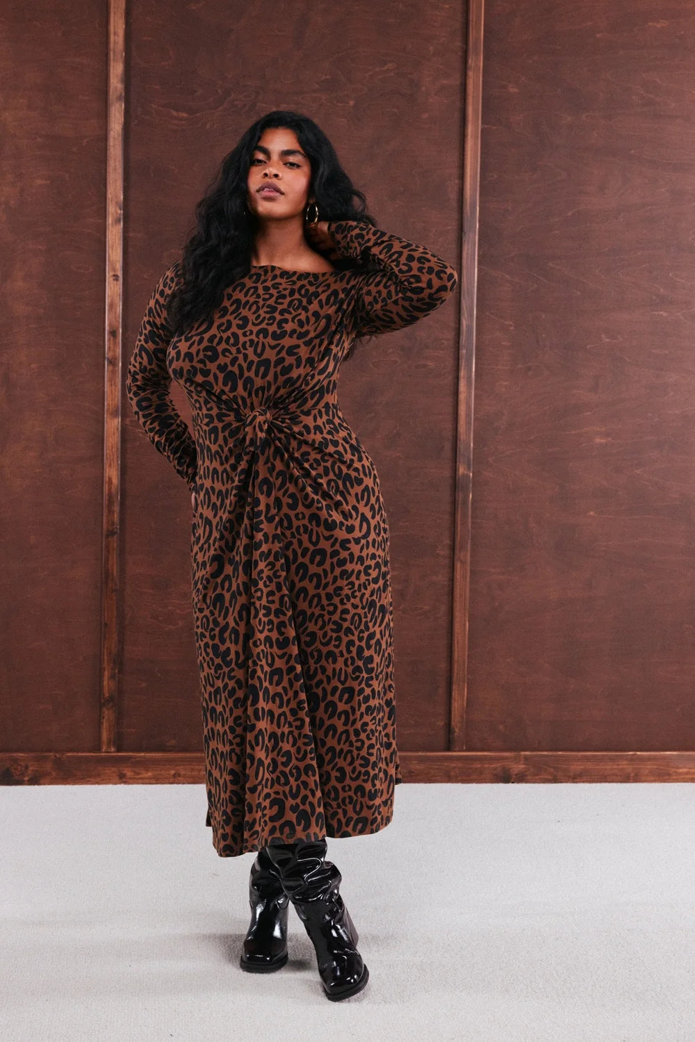 ROBE ANNIE LÉOPARD