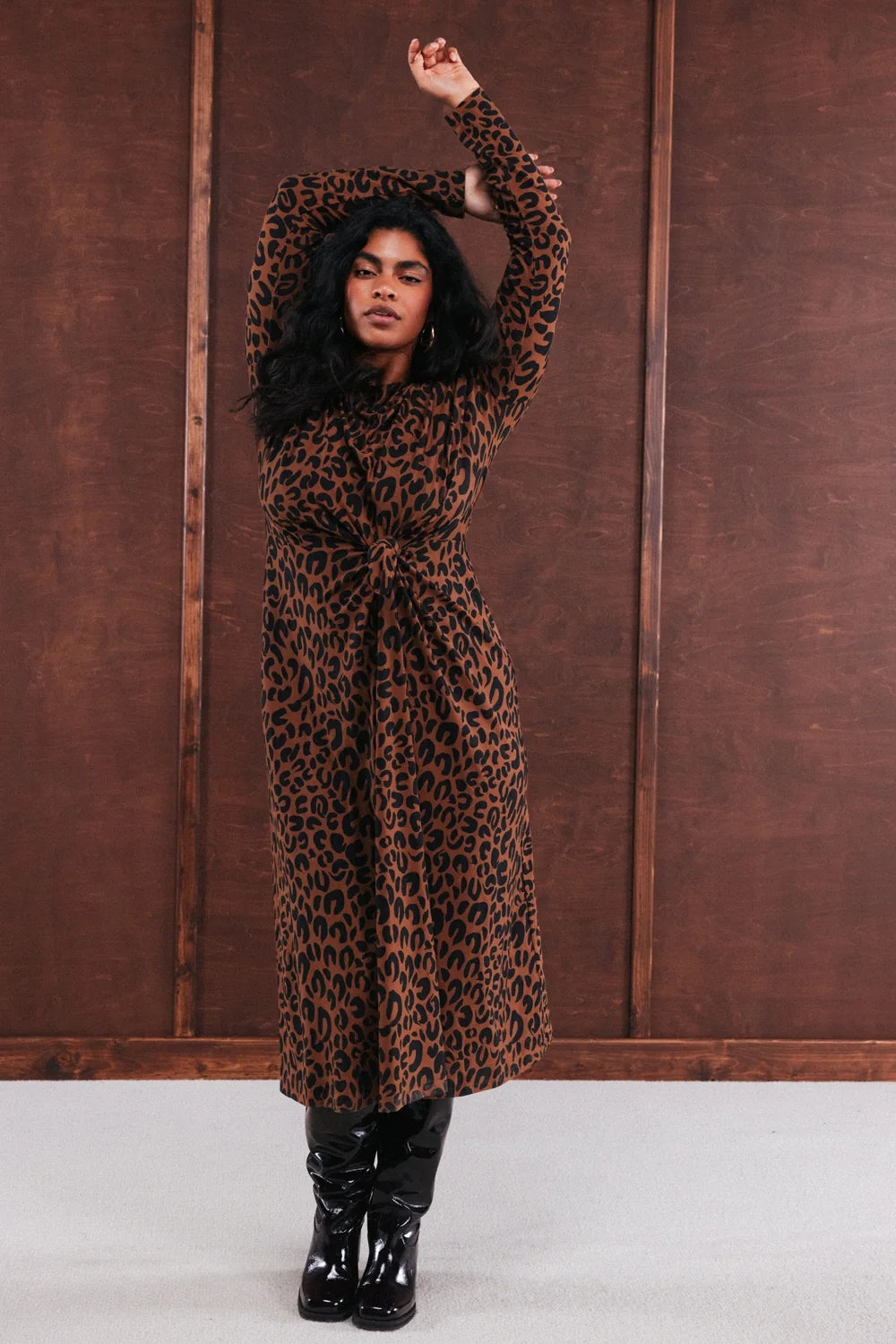 ROBE ANNIE LÉOPARD