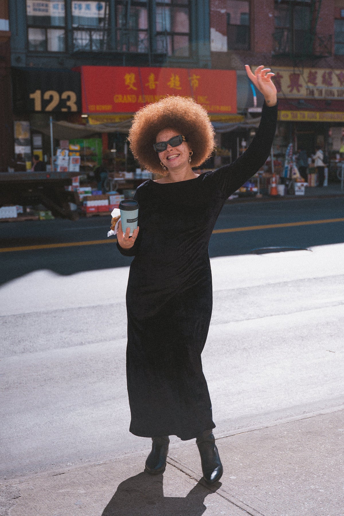 Madison Dress - Black Velvet
