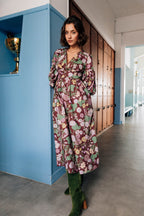 ROBE LEANDRA AUTUMN FLOWER MARKET