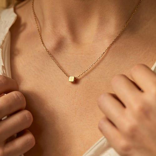 Collier Personnalisé Cube
