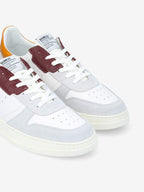 Order Sneaker M - Nappa/Sde/Nappa - White/Sable/Mandarin