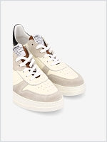 Order Sneaker M - Suede/Nappa/Sde - Grege/Black/Terra