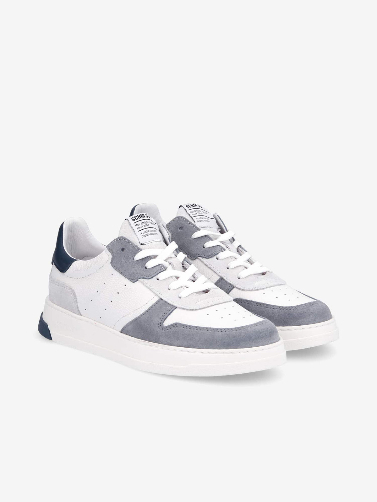 Order Sneaker M - Gr.Nappa/Nappa - Extra White/Navy