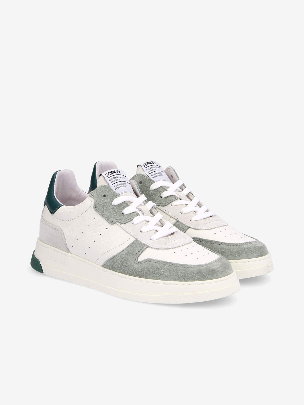 Order Sneaker M - Gr.Nappa/Nappa - Extra White/Green