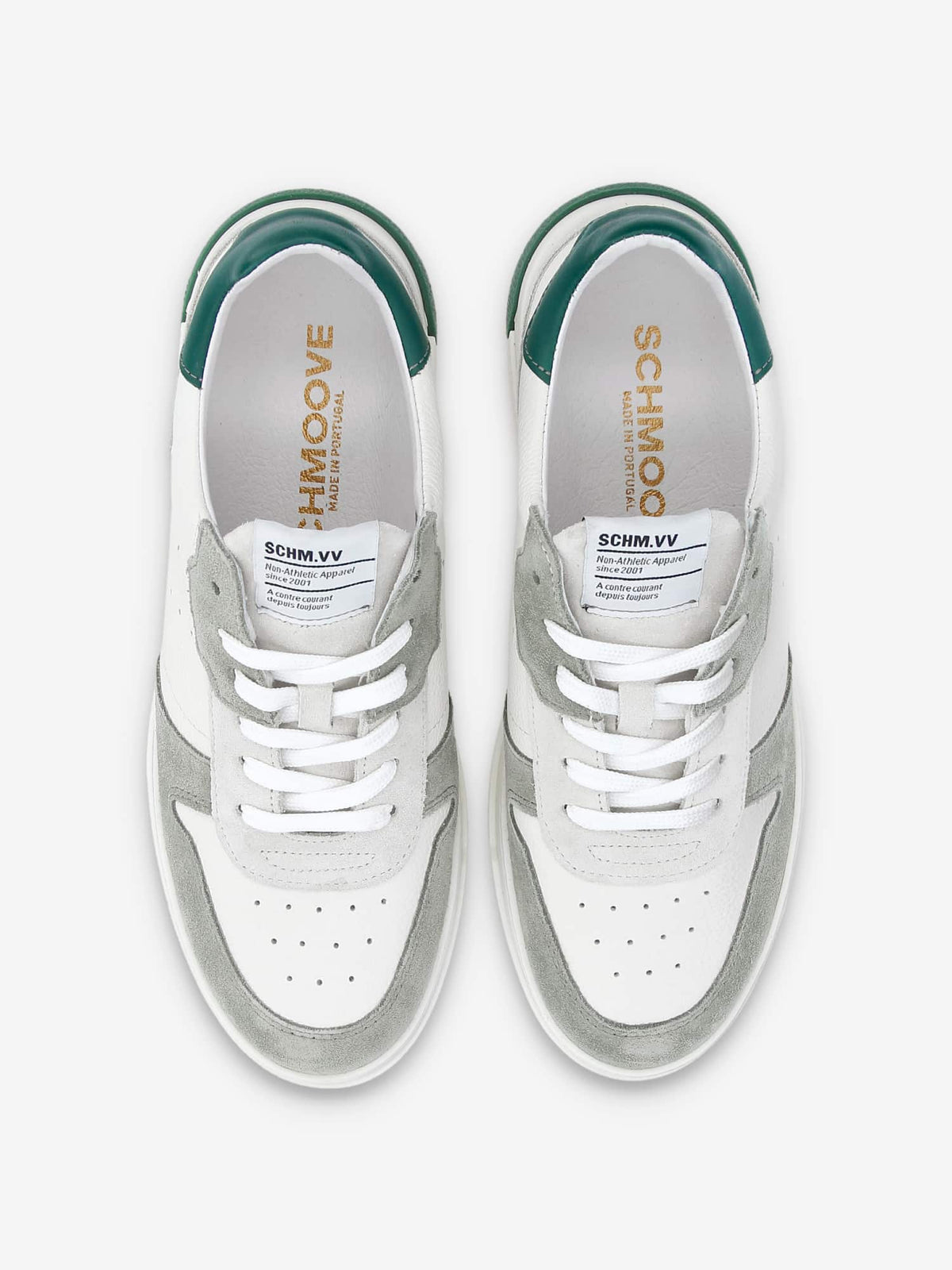 Order Sneaker M - Gr.Nappa/Nappa - Extra White/Green