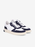 Order Sneaker M - Nappa/Suede - White/Blue