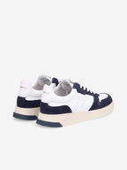 Order Sneaker M - Nappa/Suede - White/Blue