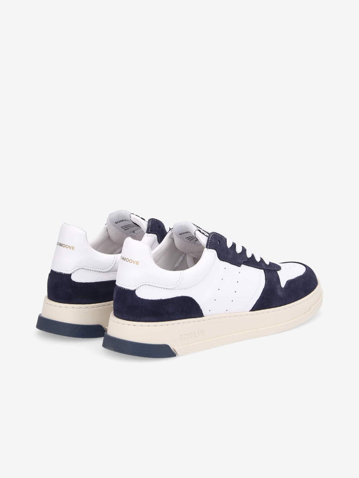 Order Sneaker M - Nappa/Suede - White/Blue