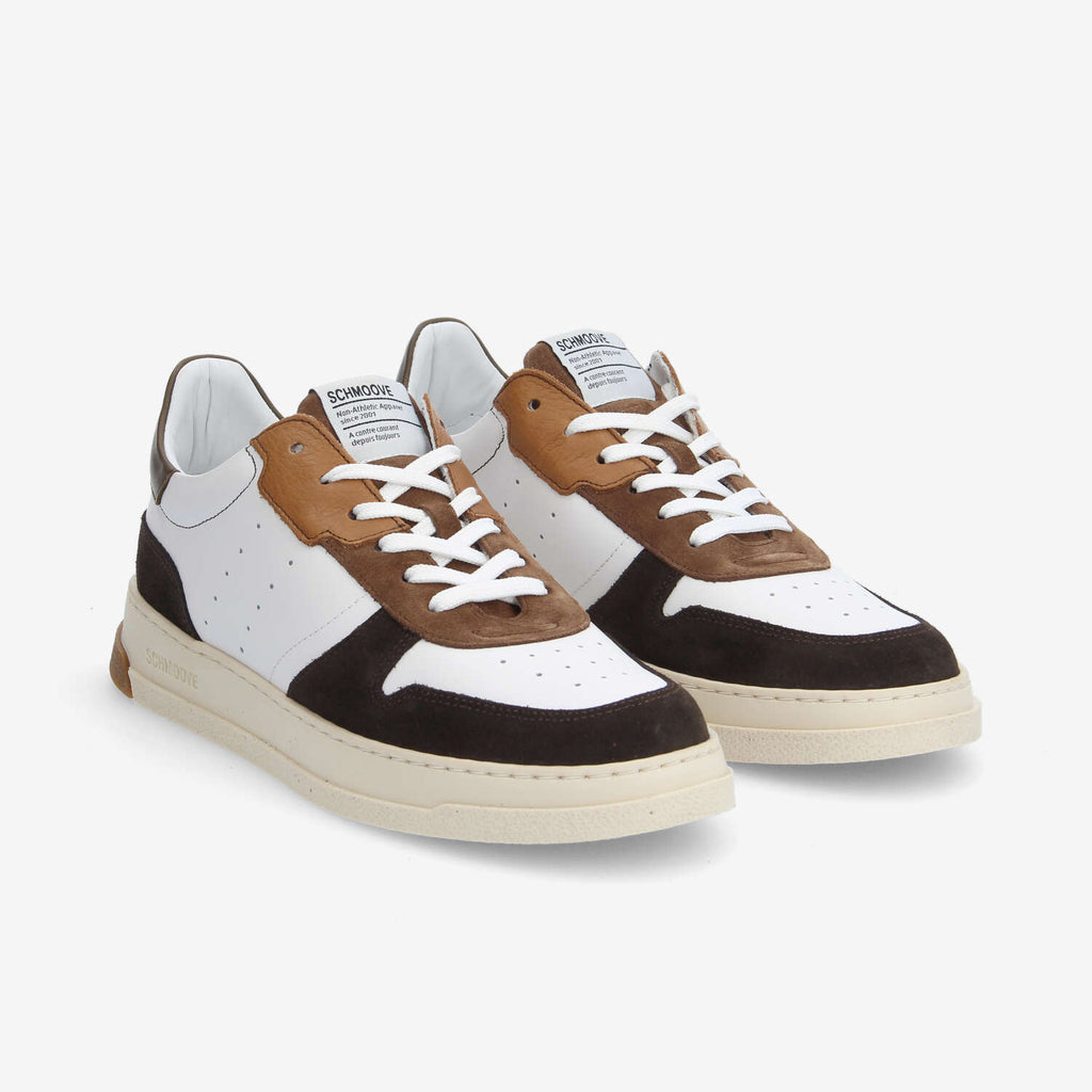 Order Sneaker M - Nappa/Suede/Sde - White/Ebony/Fango