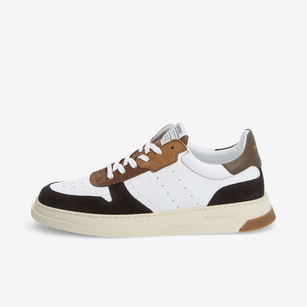 Order Sneaker M - Nappa/Suede/Sde - White/Ebony/Fango