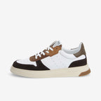 Order Sneaker M - Nappa/Suede/Sde - White/Ebony/Fango