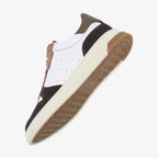 Order Sneaker M - Nappa/Suede/Sde - White/Ebony/Fango