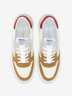 Order Sneaker M - Gr.Nap/Sued/Nap - White/Camel/Red