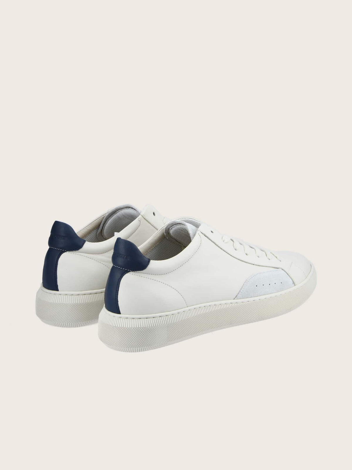 Clear Sneaker - Dublin/Nappa - Off White/Navy