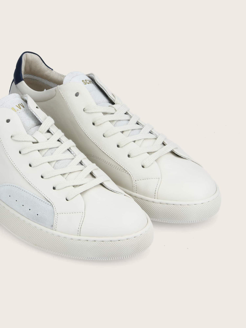 Clear Sneaker - Dublin/Nappa - Off White/Navy