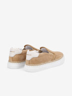 Data Slip On M - Suede Punch - Capuccino