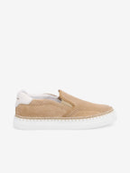 Data Slip On M - Suede Punch - Capuccino