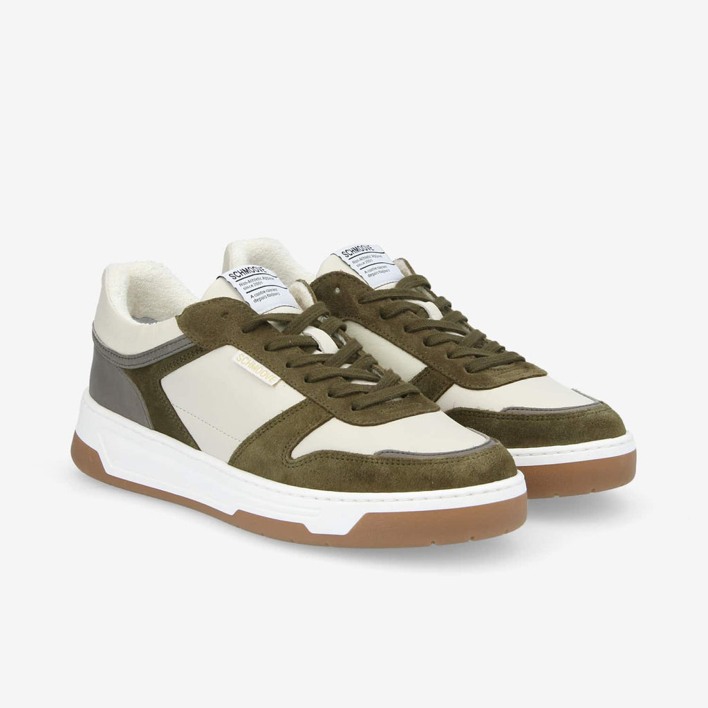 Smatch Sneaker M - Nappa/Sde/Count - O.White/Army/Fossil