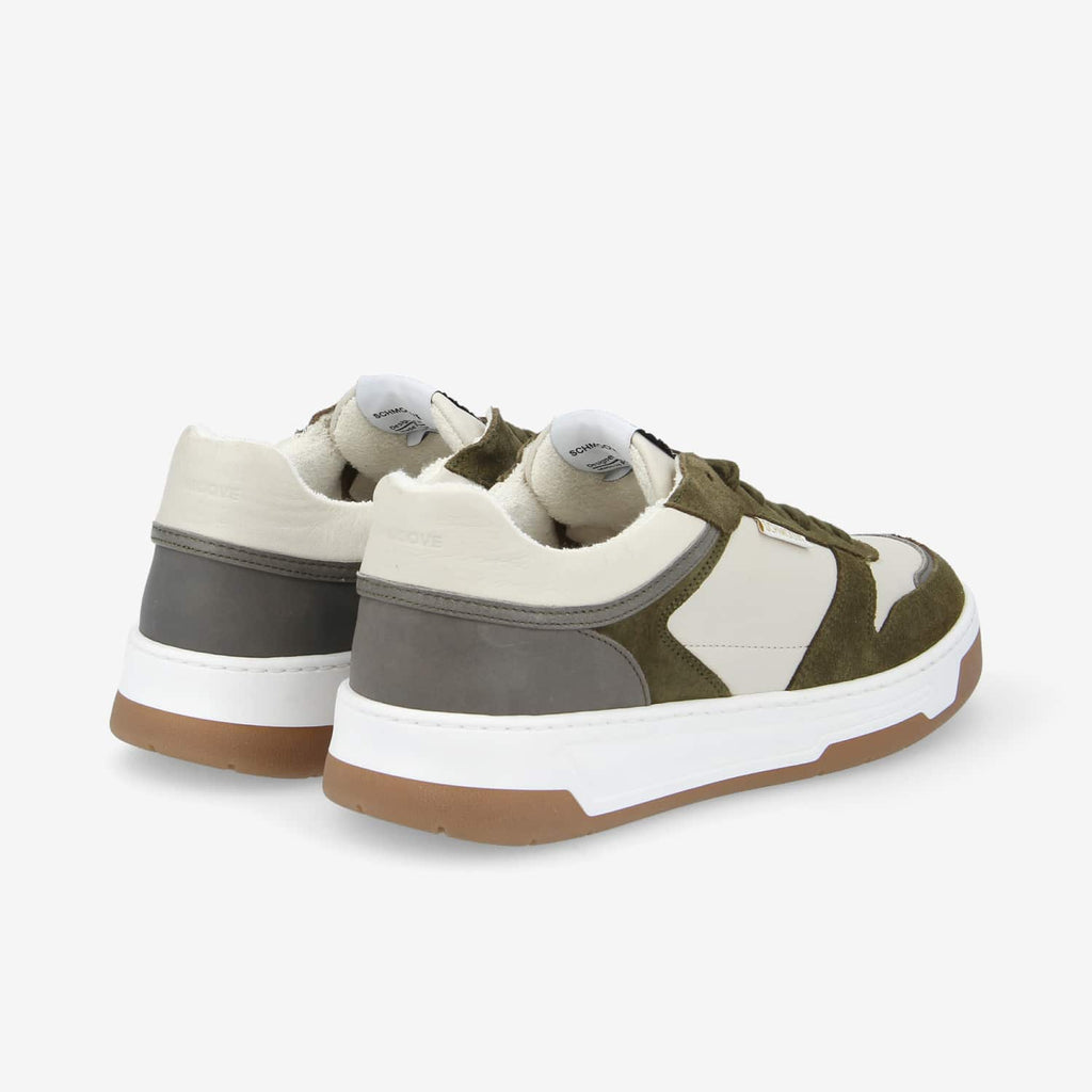 Smatch Sneaker M - Nappa/Sde/Count - O.White/Army/Fossil