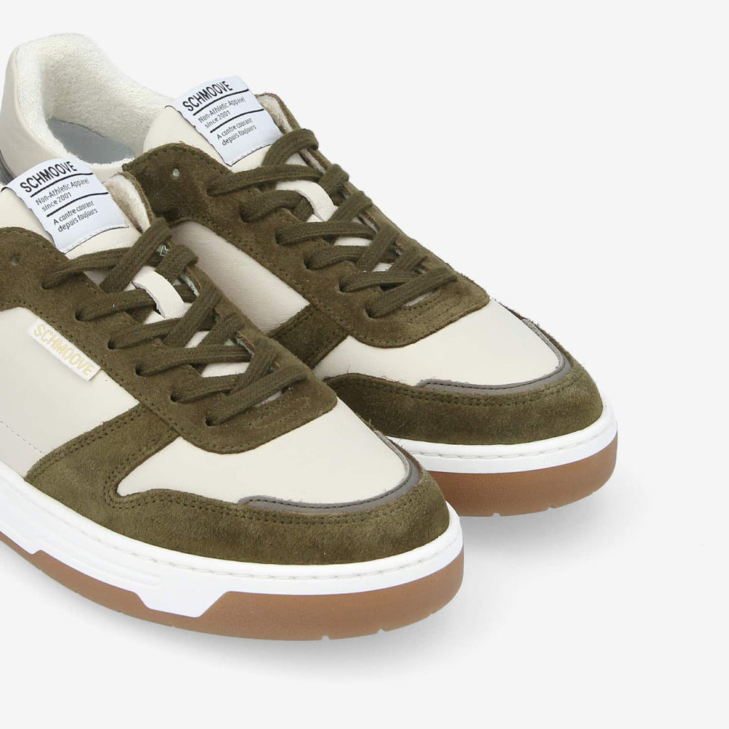 Smatch Sneaker M - Nappa/Sde/Count - O.White/Army/Fossil