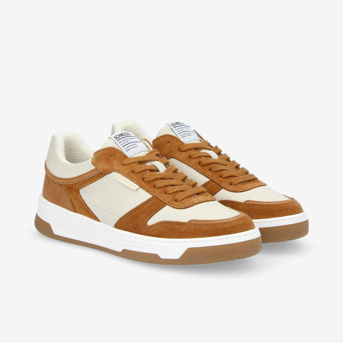 Smatch Sneaker M - Nappa/Sde/Count - O.Wht/Chestnut/Cogn.