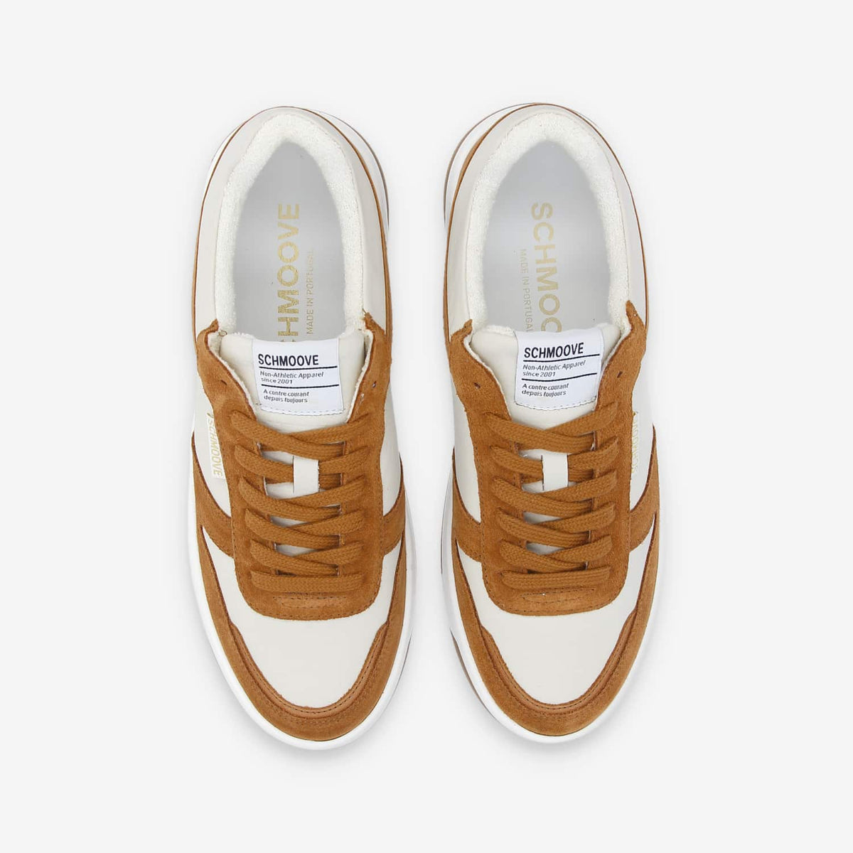 Smatch Sneaker M - Nappa/Sde/Count - O.Wht/Chestnut/Cogn.