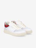 Smatch Sneaker M - S.Punch/Suede - White/Red