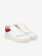 Smatch Sneaker M - S.Punch/Suede - White/Red