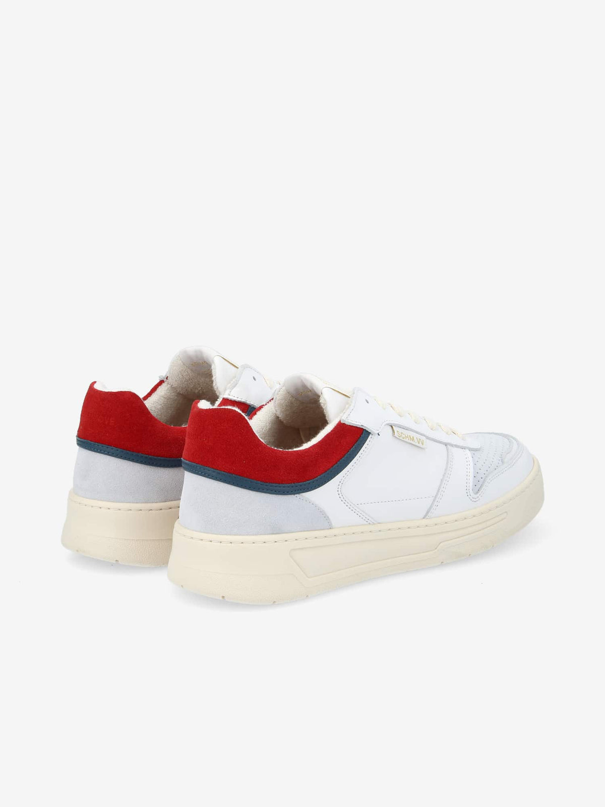 Smatch Sneaker M - S.Punch/Suede - White/Red