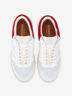 Smatch Sneaker M - S.Punch/Suede - White/Red