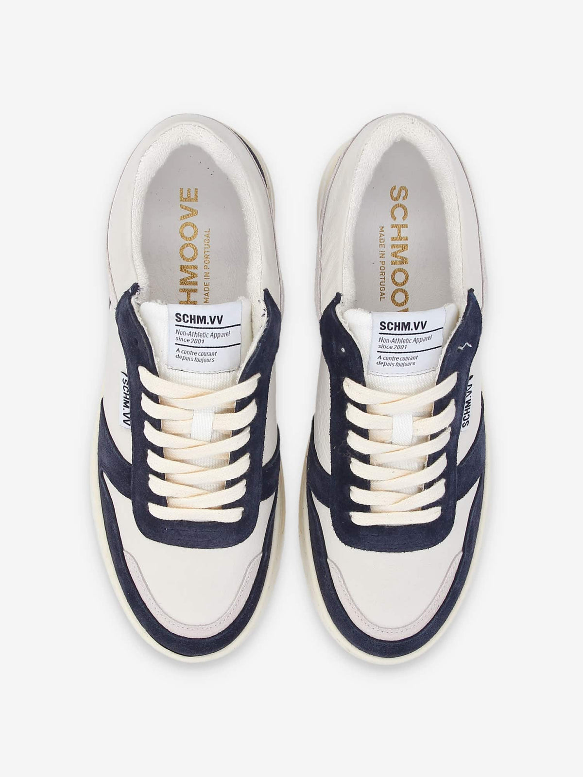 Smatch Sneaker M - Suede/Nappa - Azul/Off White