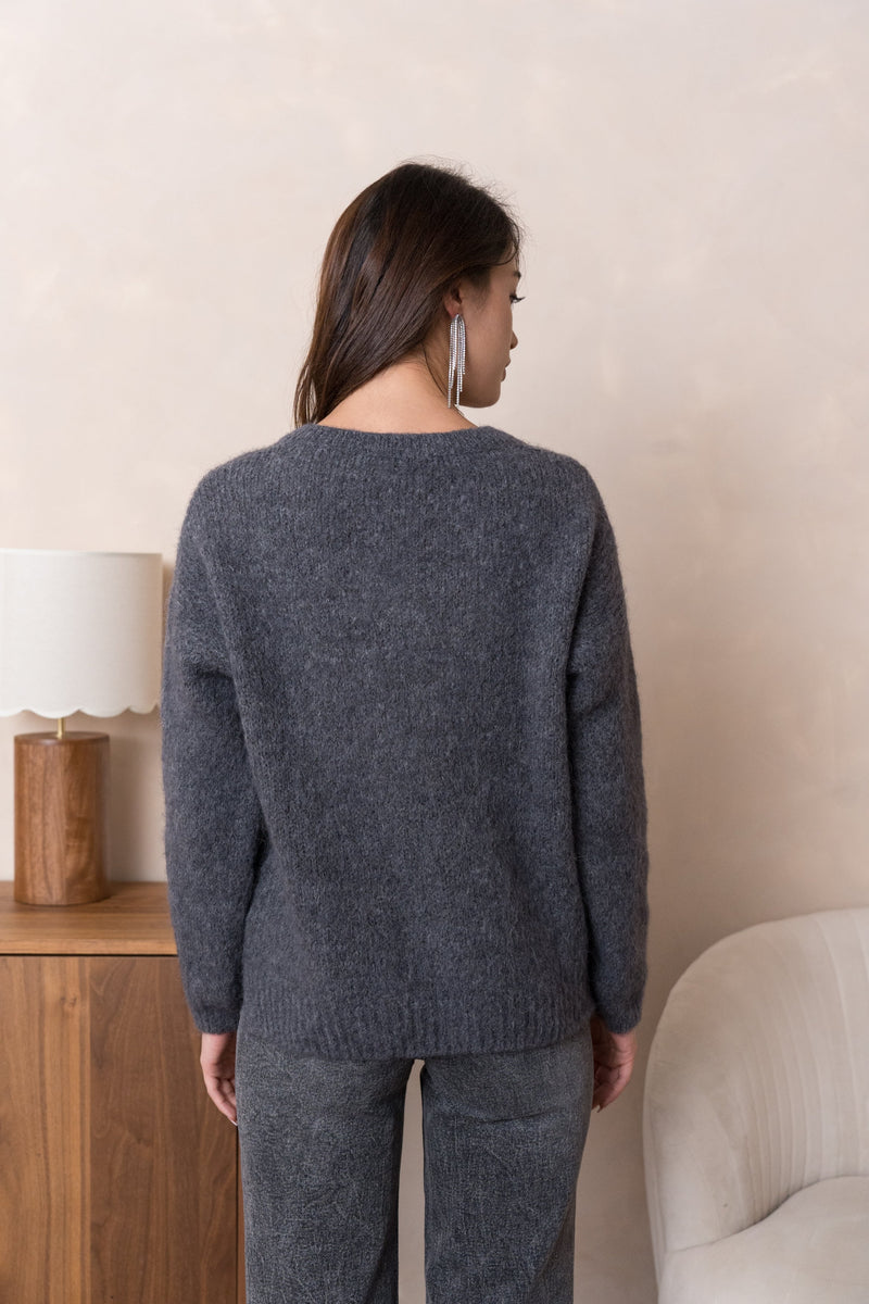 Pull Paule Gris