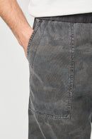 Short Camouflage En Jersey Épais - Terrain - Homme