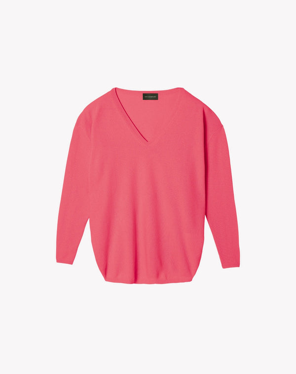 Jersey V Oversize - Pitaya - Mujer